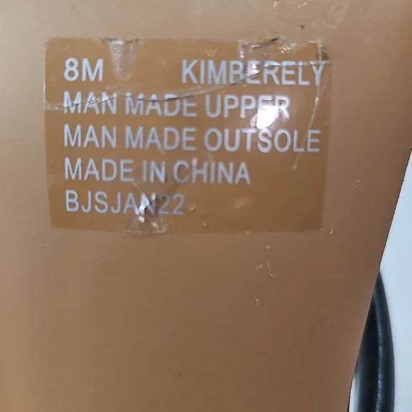 Sincerely Jules Black Kimberly Strappy High Heels Size 8 - Picture 6 of 8